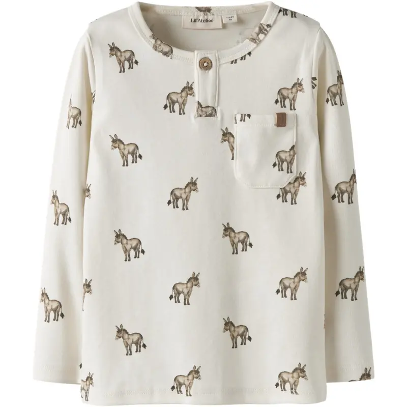 Lil'atelier Coconut Milk Donky Nmmlayo Sio Ls Slim Top Lil 1