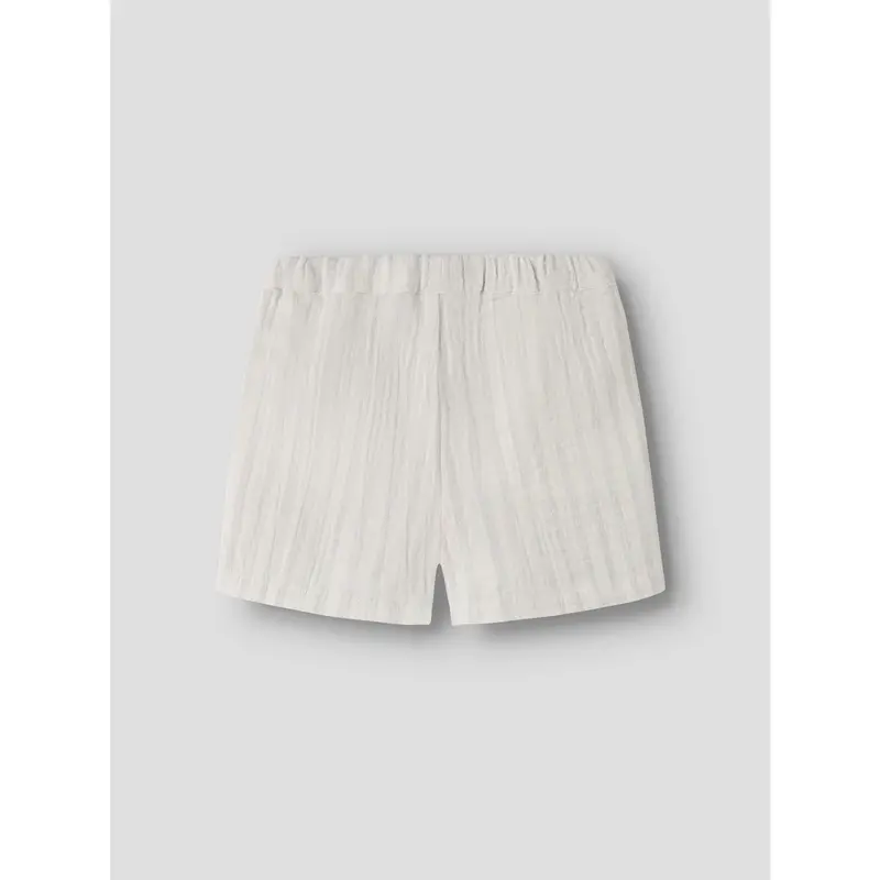 Lil'atelier Coconut Milk Dusty Blue Nmmhagi Loose Shorts Lil 2
