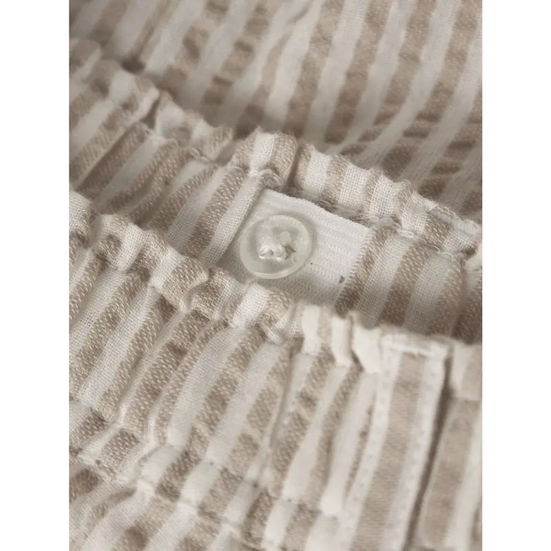 Lil'atelier Coconut Milk Feather Gray Nmmfausto Shorts Lil 4