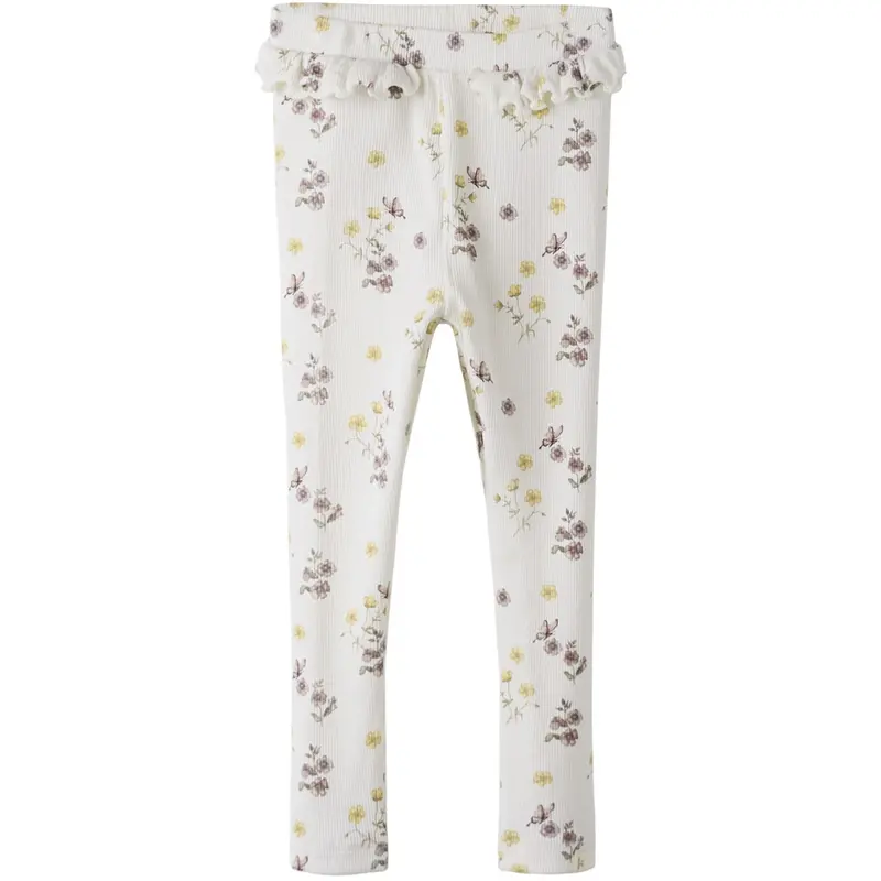 Lil'atelier Coconut Milk Flower Mix Nmfgavo Efi Slim Leggings Lil Noos 1