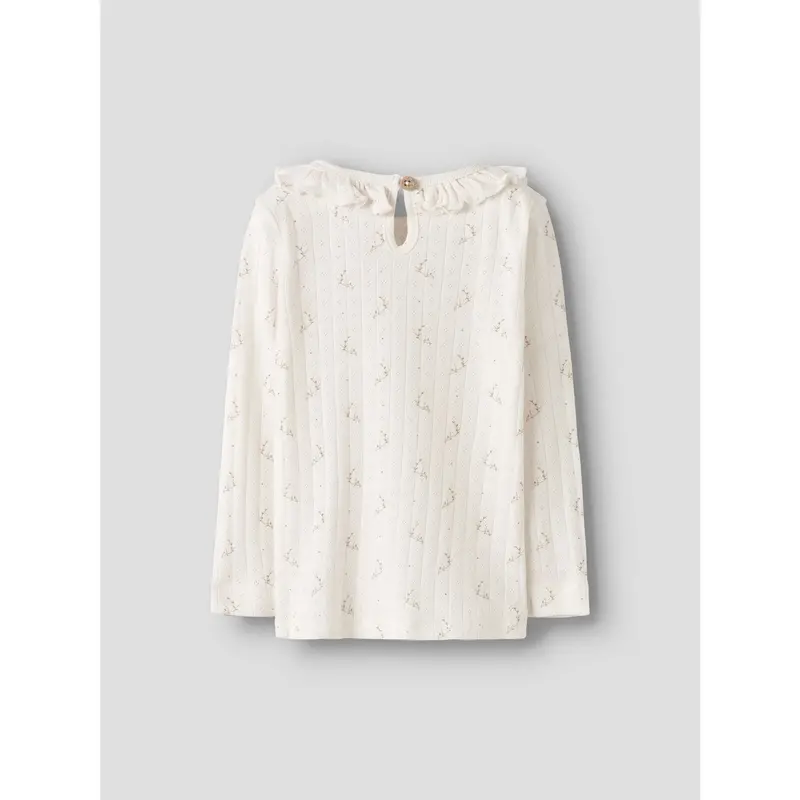 Lil'atelier Coconut Milk Flower Nmfrachello Ria Ls Slim Top Lil 2