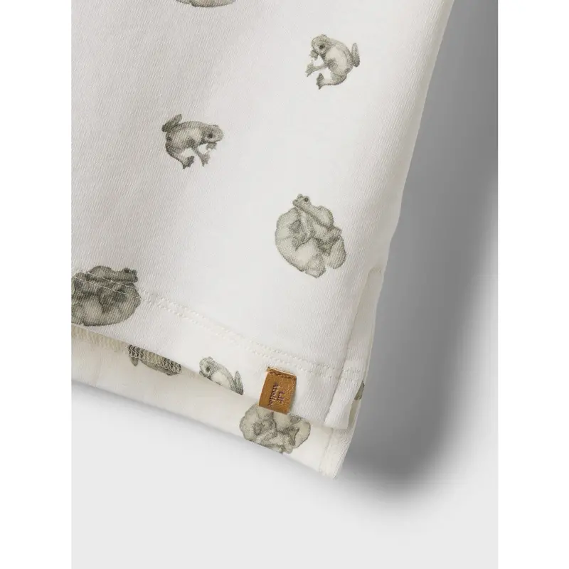 Lil'atelier Coconut Milk Frog Gayo Sil Slim T-Shirt 2