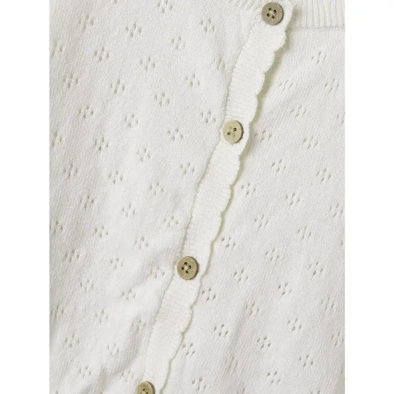 Lil'atelier Coconut Milk Gliva Ivo Strik Cardigan 2