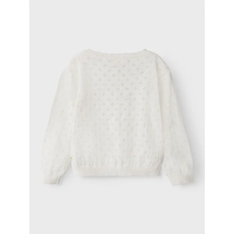 Lil'atelier Coconut Milk Gliva Ivo Strik Cardigan 3
