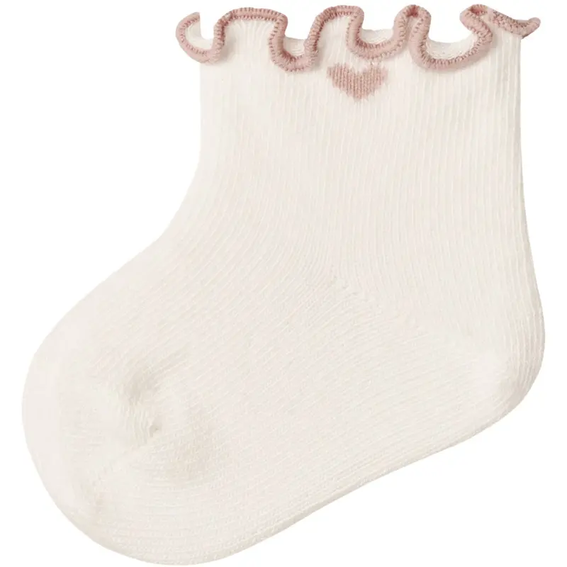 Lil'atelier Coconut Milk Misty Rose Nbffiducia Strømper Lil 1