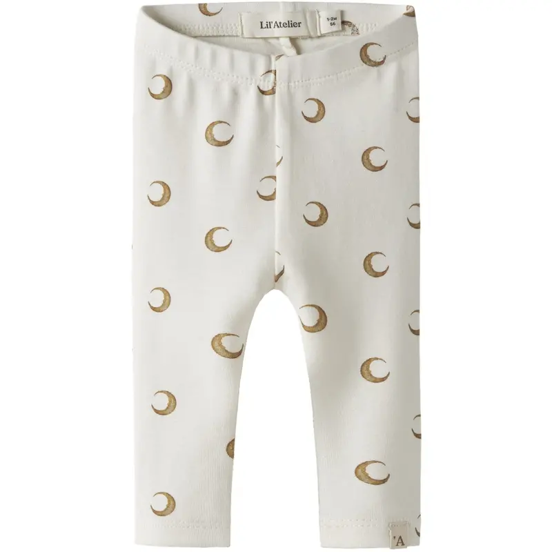 Lil'atelier Coconut Milk Moon Nbnlayo Kim Slim Leggings Lil Noos 1