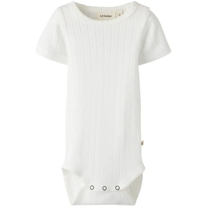 Lil'atelier Coconut Milk Nbfrachels Ss Slim Body Lil 1