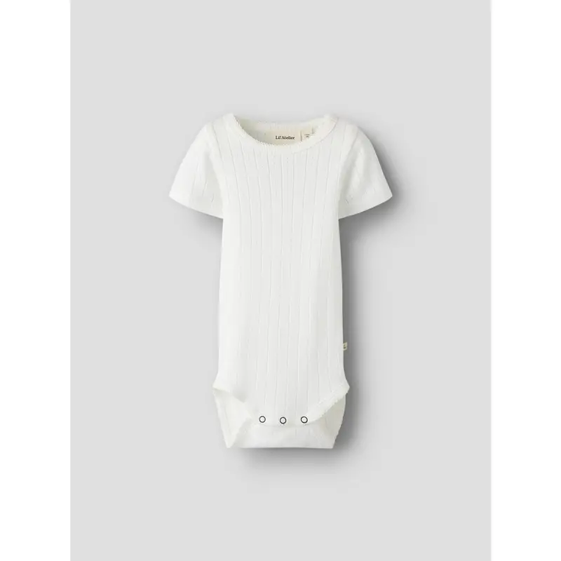 Lil'atelier Coconut Milk Nbfrachels Ss Slim Body Lil 3