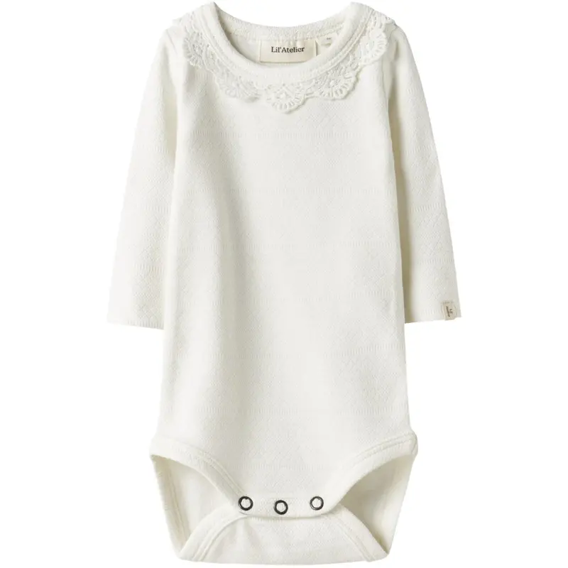 Lil'atelier Coconut Milk Nbftapia Ls Slim Body Lil 1