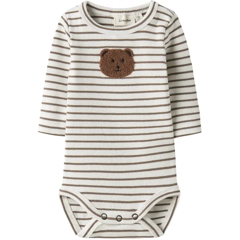 Lil'atelier Coconut Milk Nbmtonto Tor Ls Slim Body Lil 1