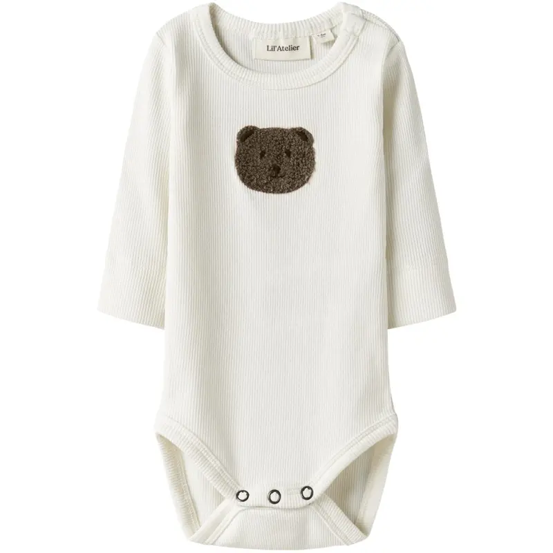 Lil'atelier Coconut Milk Nbntonto Ls Slim Body Lil 1