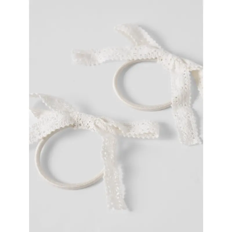 Lil'atelier Coconut Milk Nmfacc-Hua 2-Pak Hair Elastic Lil 2