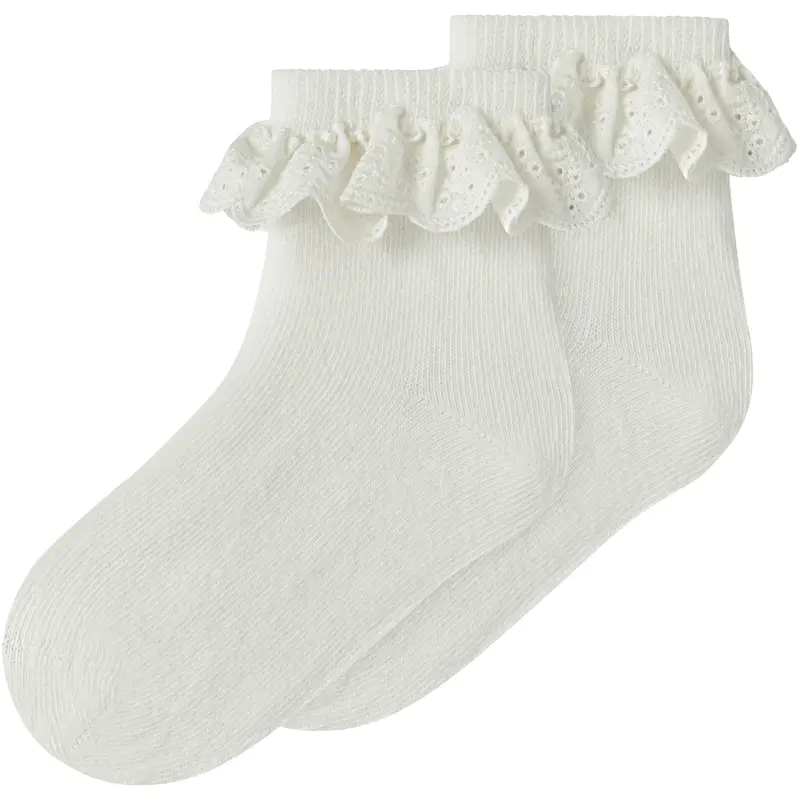 Lil'atelier Coconut Milk Nmfdertrud 2 Pak Strømper Lil 1