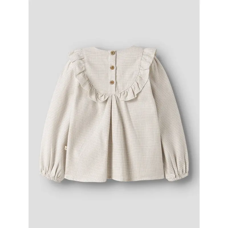Lil'atelier Coconut Milk Nmffoley Ls Loose Skjorte Lil 2
