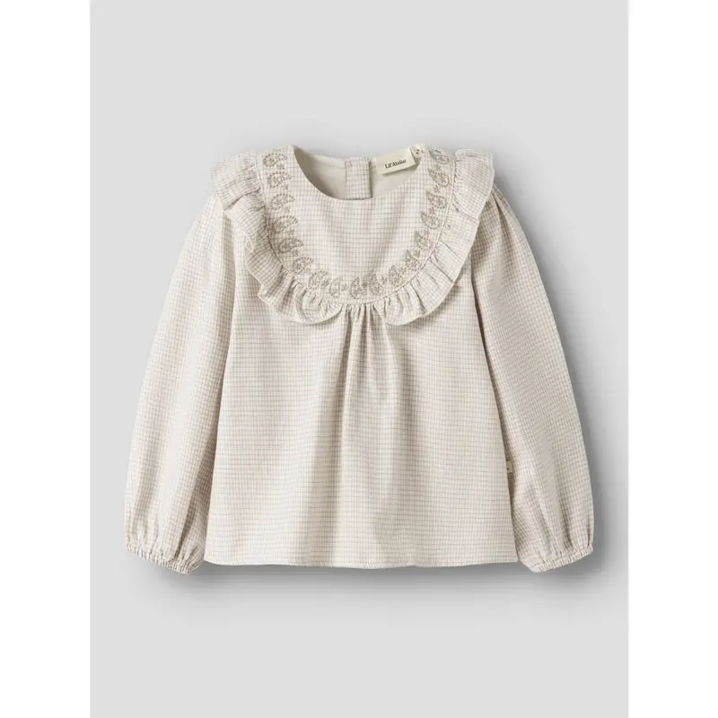 Lil'atelier Coconut Milk Nmffoley Ls Loose Skjorte Lil 3