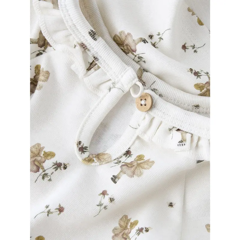 Lil'atelier Coconut Milk Nmflayo Loa Ls Slim Top Lil 2