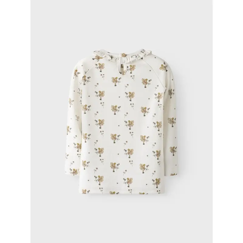 Lil'atelier Coconut Milk Nmflayo Loa Ls Slim Top Lil 3