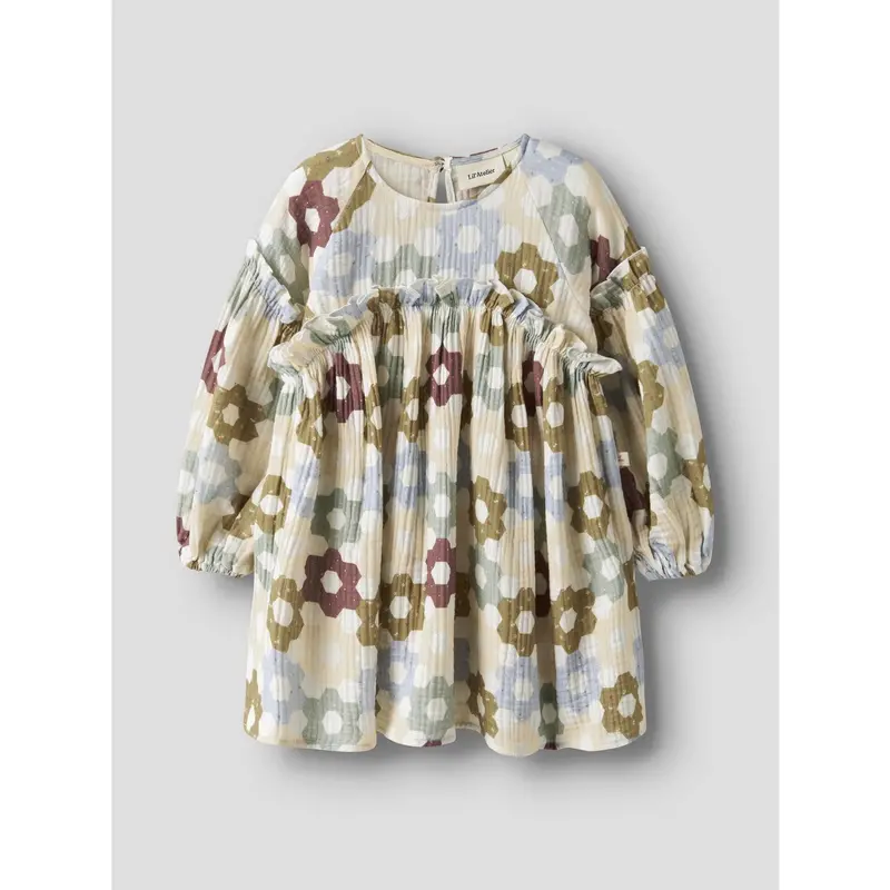 Lil'atelier Coconut Milk Nmftalia Ls Loose Kjole Lil 5