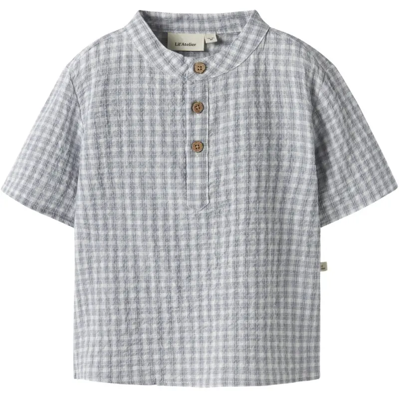 Lil'atelier Coconut Milk Nmmfrey Ss Loose Skjorte Lil 1