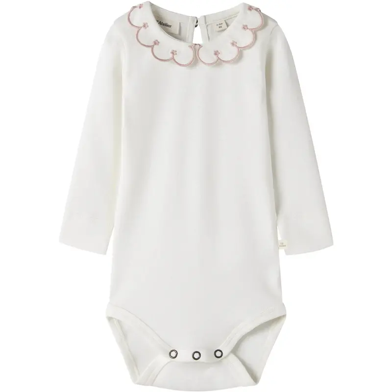 Lil'atelier Coconut Milk Rose Tan Nbffundo Ls Slim Body Lil 1