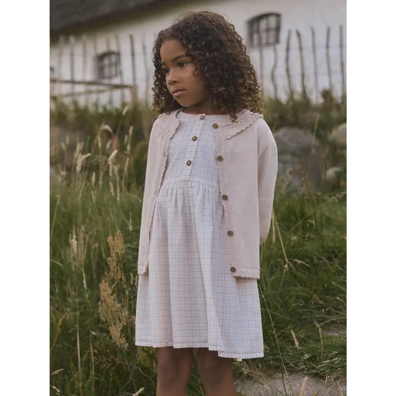 Lil'atelier Coconut Milk Rose Tan Nmfhedda Sl Kjole Lil 2