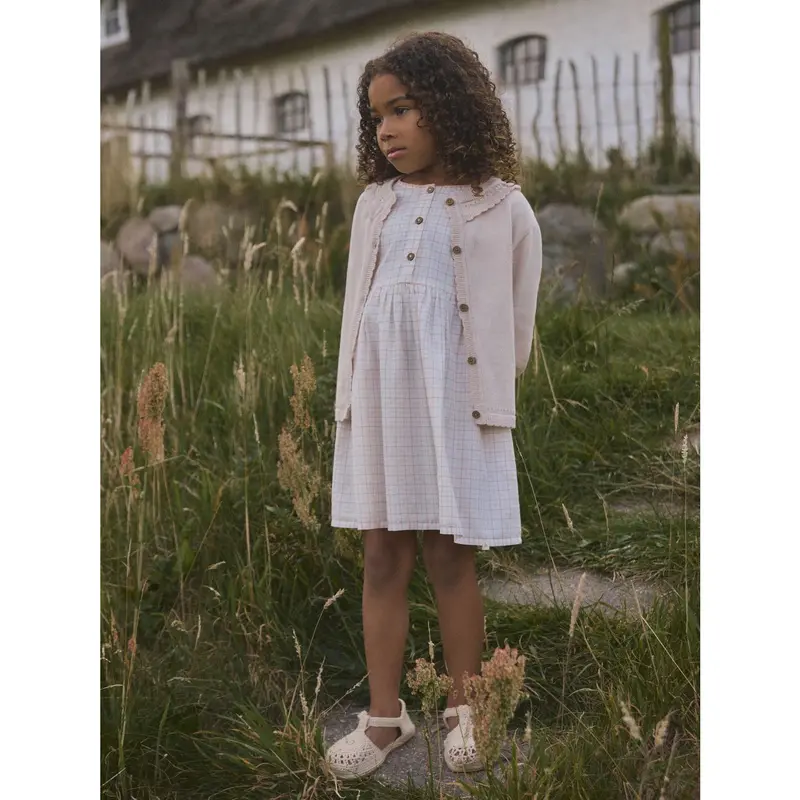 Lil'atelier Coconut Milk Rose Tan Nmfhedda Sl Kjole Lil 3