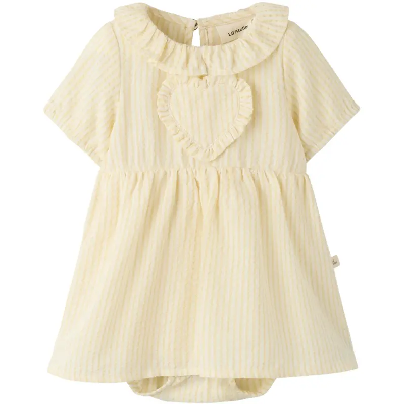 Lil'atelier Coconut Milk Sahara Sun Nbffolly Ss Body Kjole Lil 1