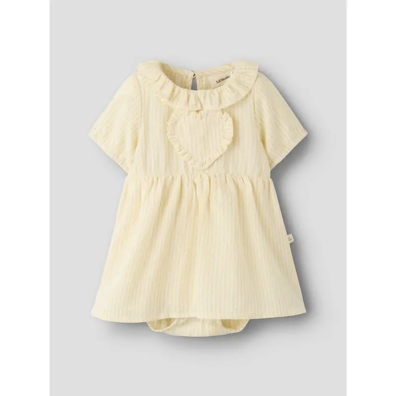 Lil'atelier Coconut Milk Sahara Sun Nbffolly Ss Body Kjole Lil 5
