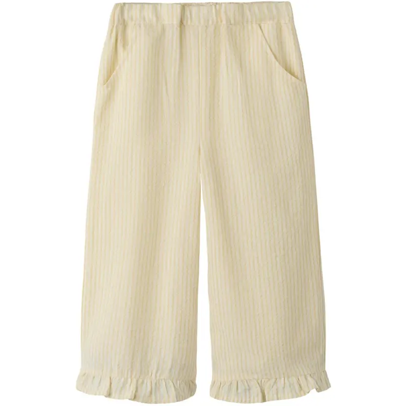 Lil'atelier Coconut Milk Sahara Sun Nmffolly Wide Bukser Lil 1