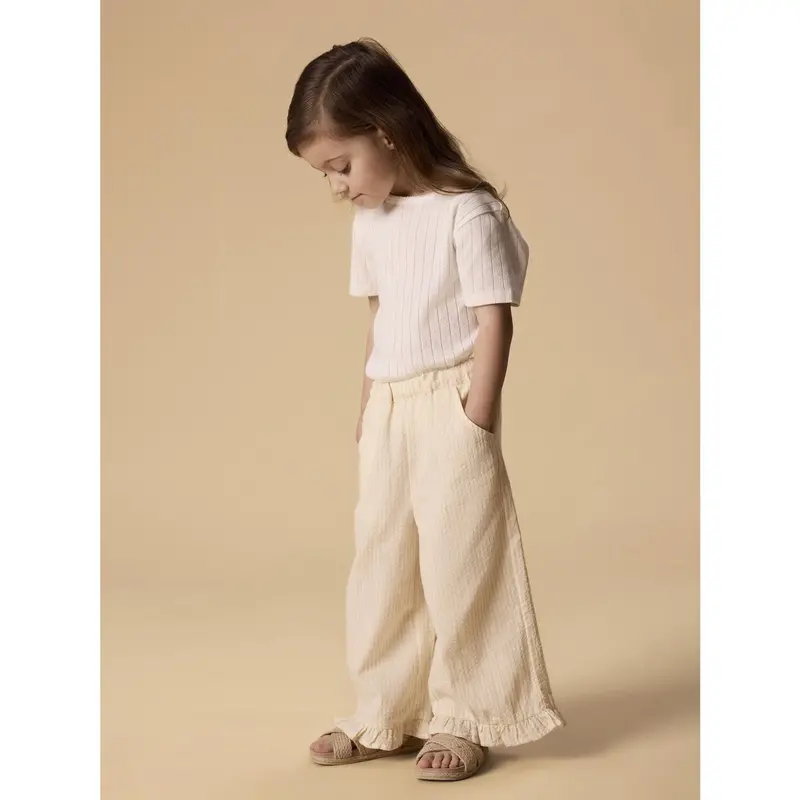 Lil'atelier Coconut Milk Sahara Sun Nmffolly Wide Bukser Lil 2
