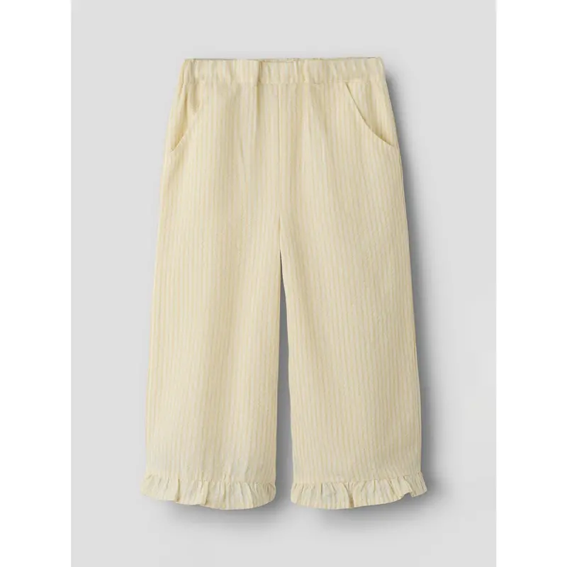 Lil'atelier Coconut Milk Sahara Sun Nmffolly Wide Bukser Lil 4