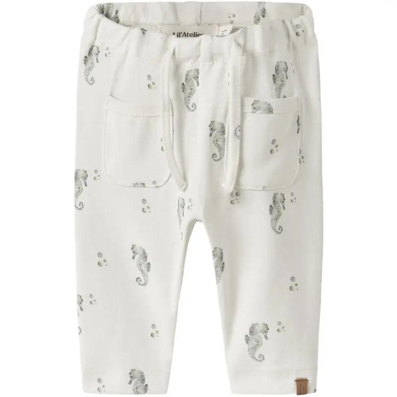 Lil'atelier Coconut Milk Seahorse Nbmgayo Sas Loose Bukser Lil 1