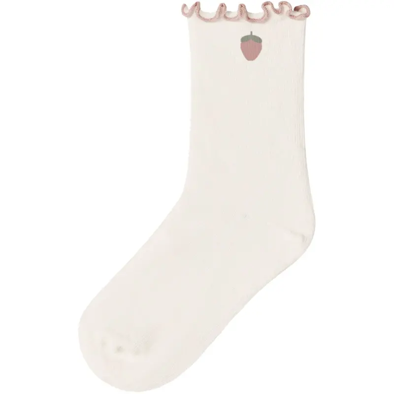 Lil'atelier Coconut Milk Strawberry Nmffiducia Strømper Lil 1