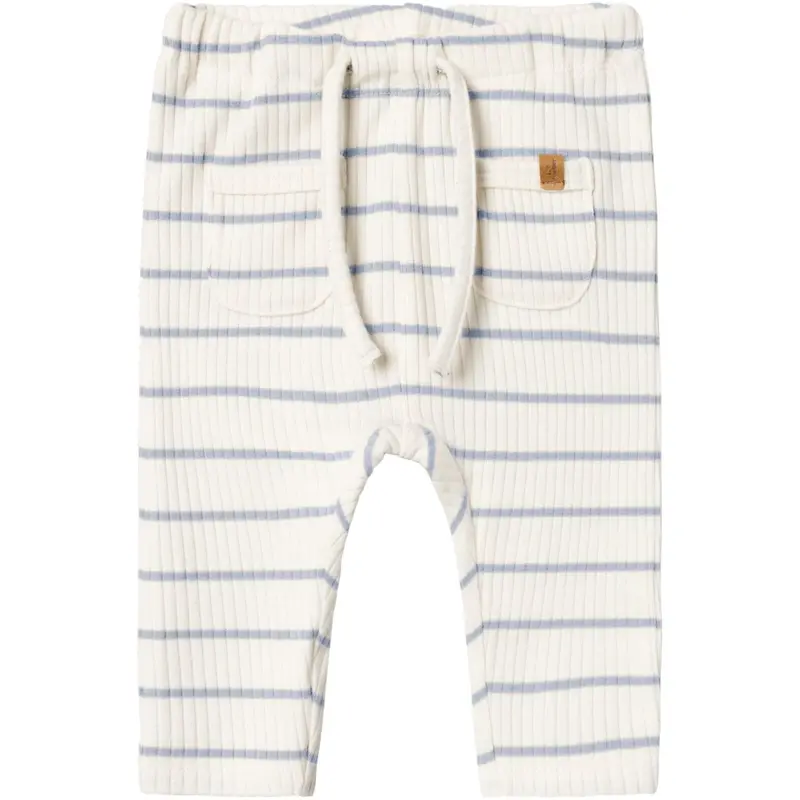 Lil'atelier Coconut Milk Zen Blue Nbmkail Reg Bukser Lil Noos 1