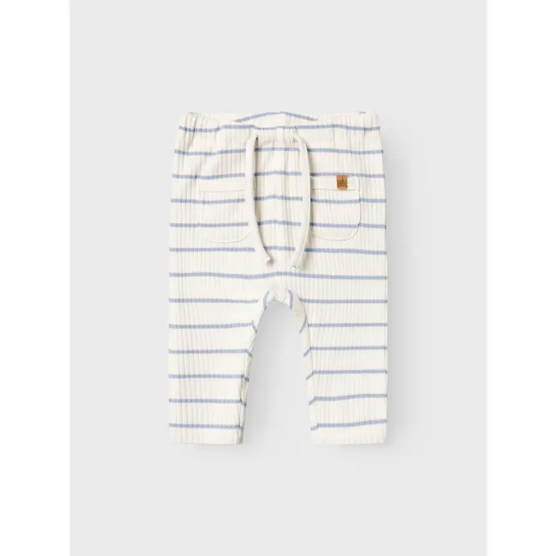 Lil'atelier Coconut Milk Zen Blue Nbmkail Reg Bukser Lil Noos 4