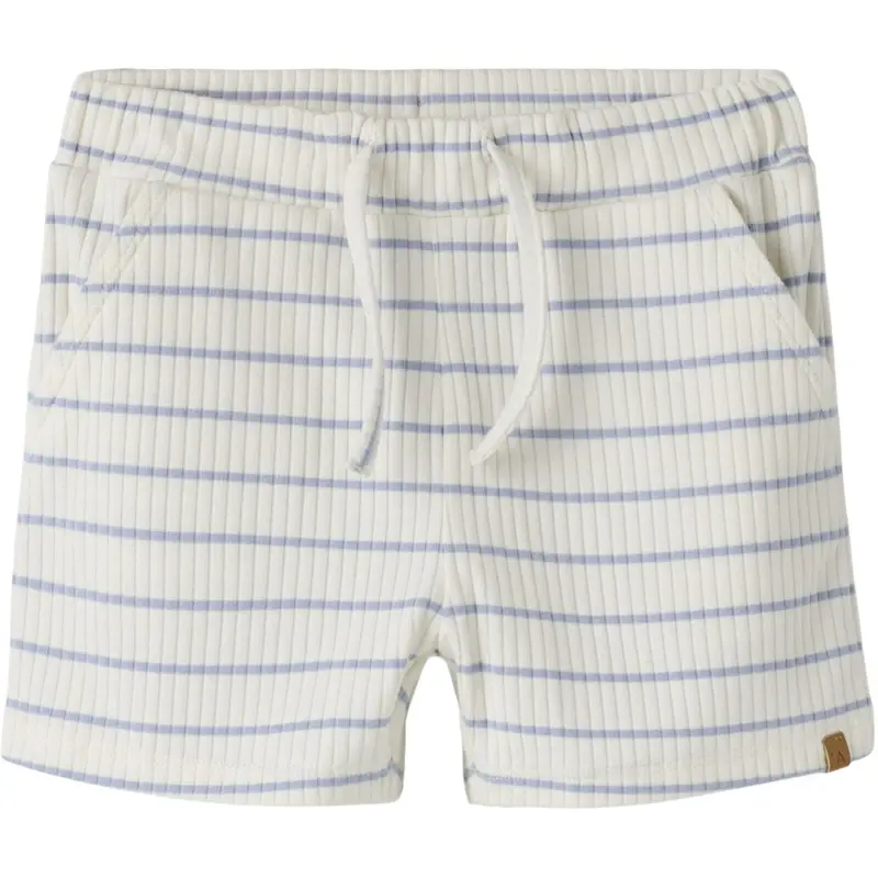 Lil'atelier Coconut Milk Zen Blue Nmmkail Shorts Lil 1