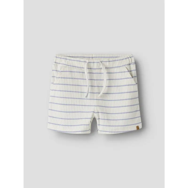 Lil'atelier Coconut Milk Zen Blue Nmmkail Shorts Lil 3