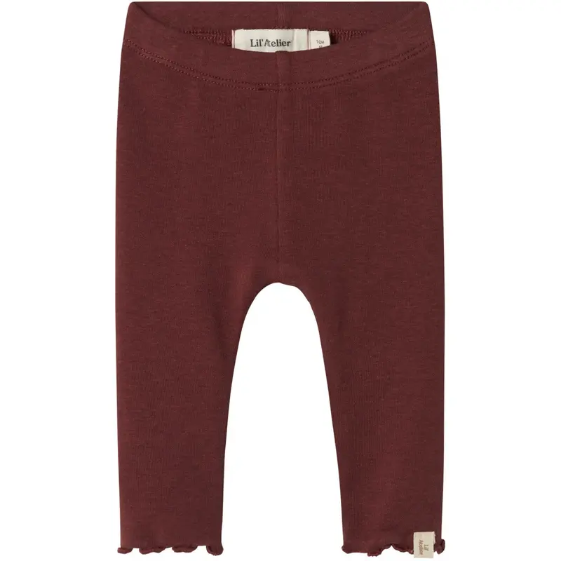 Lil'atelier Hot Chocolate Nbfgayo Fia Slim Leggings Lil 1
