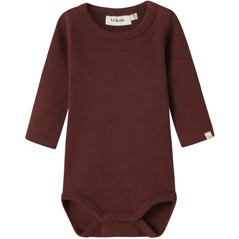 Lil'atelier Hot Chocolate Nbfthora Hir Ls Slim Body Lil 1