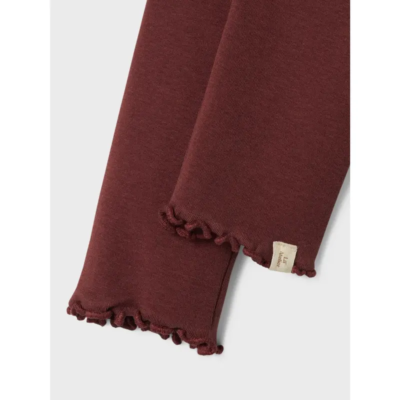 Lil'atelier Hot Chocolate Nmfgayo Fia Slim Leggings Lil 2