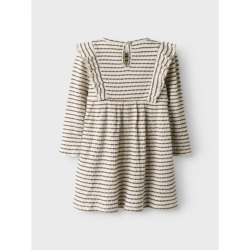 Lil'atelier Hot Chocolate Nmfosophia Ls Kjole Lil 3