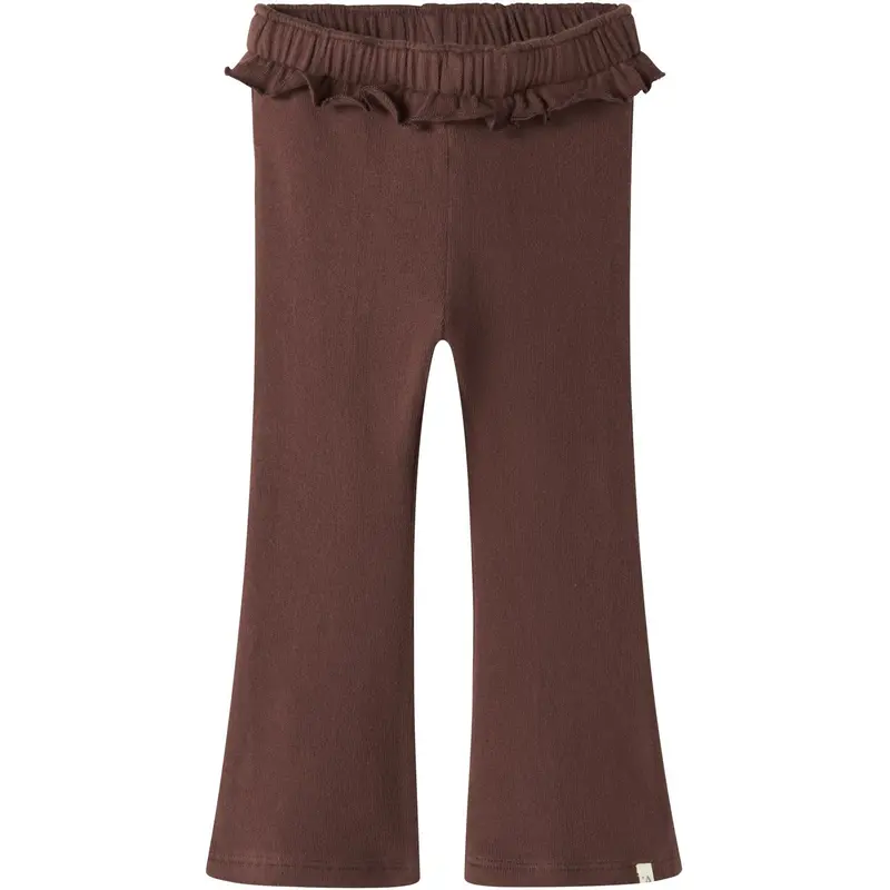 Lil'atelier Hot Chocolate Nmfthora Hun Reg Bootcut Bukser Lil 1