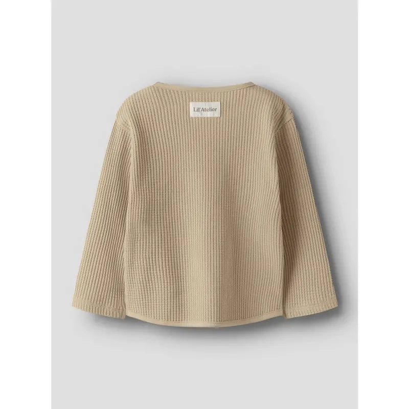 Lil'atelier Irish Cream Nmmtanko Ls Loose Sweat Lil 2