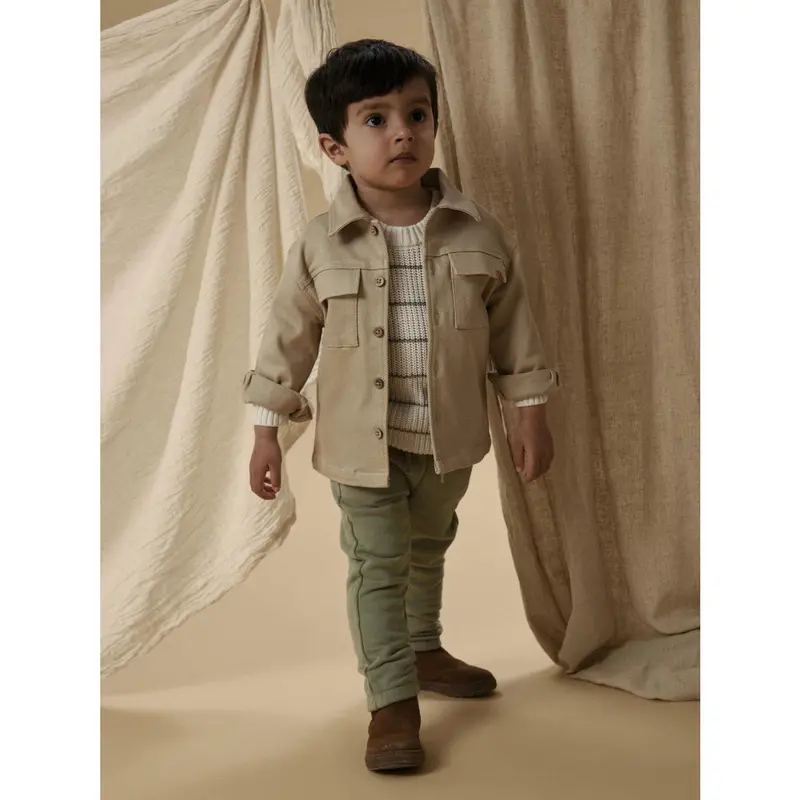 Lil'atelier Irish Cream Nmmtaru Loose Twill Skjorte 1177-Dj Lil 2