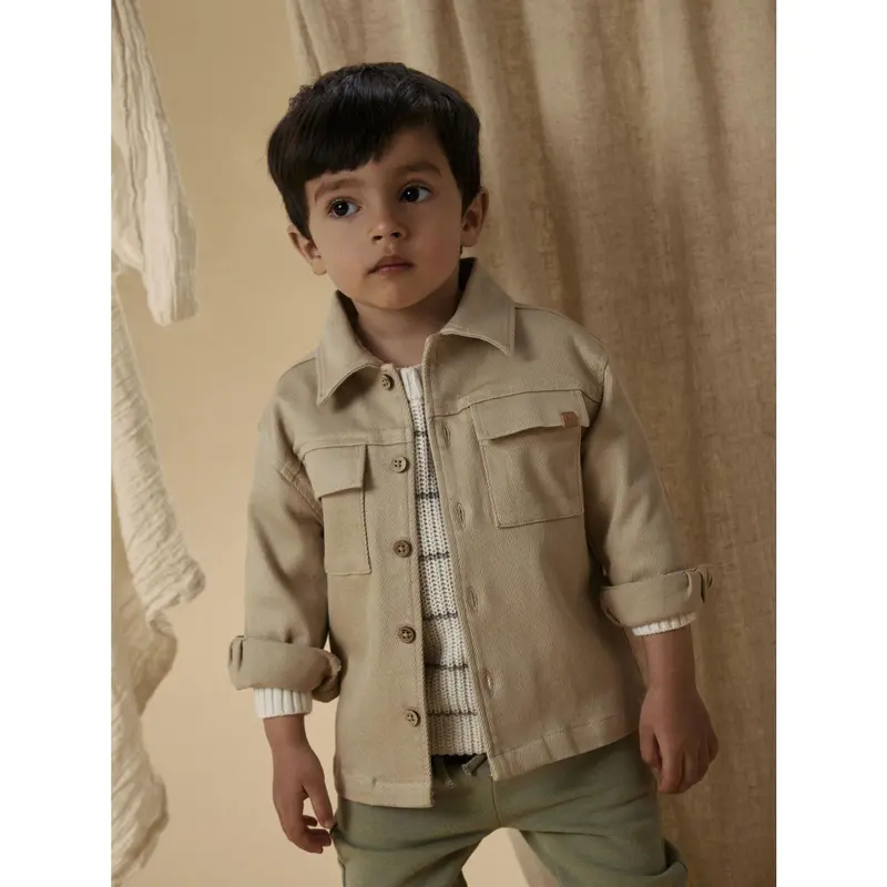 Lil'atelier Irish Cream Nmmtaru Loose Twill Skjorte 1177-Dj Lil 3