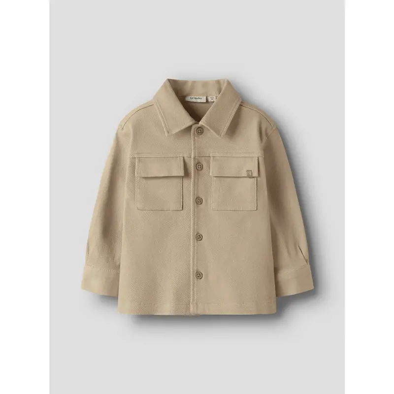 Lil'atelier Irish Cream Nmmtaru Loose Twill Skjorte 1177-Dj Lil 5