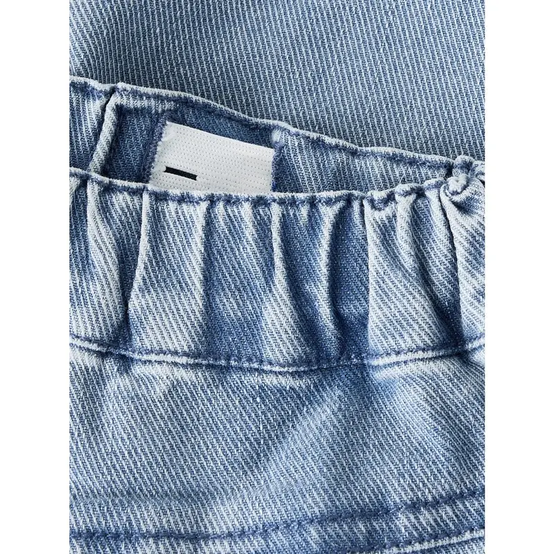 Lil'atelier Medium Blue Denim Nbmdeva Loose Jeans 2024-Es Lil 2