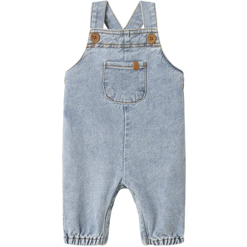 Lil'atelier Medium Blue Denim Nbmkeifer Loose Dnm Overall 4019-Kk Lil 1
