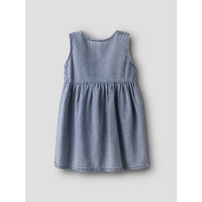Lil'atelier Medium Blue Denim Nmftaya Sl Dnm Spencer 1166-Fd Lil 5