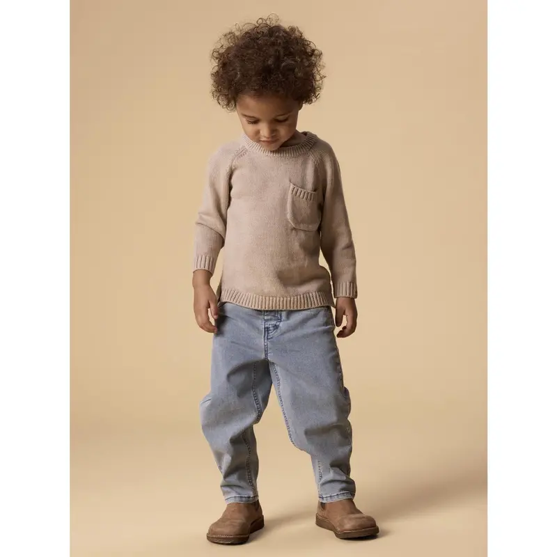 Lil'atelier Medium Blue Denim Nmmdeva Loose Jeans 2024-Es Lil 2